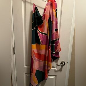 Tyche Pink Multi "Dare to love" dress. Size large! In great condition!